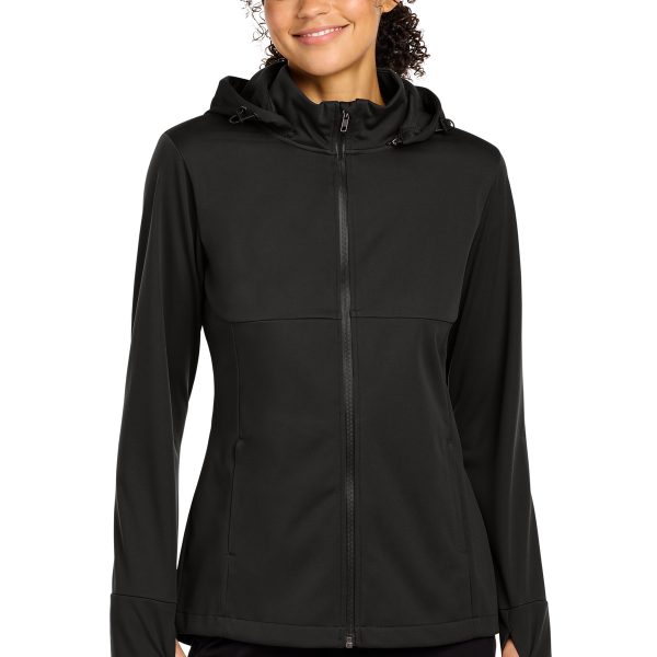 Sport-Tek Women's Hooded Soft Shell Jacket LST980
