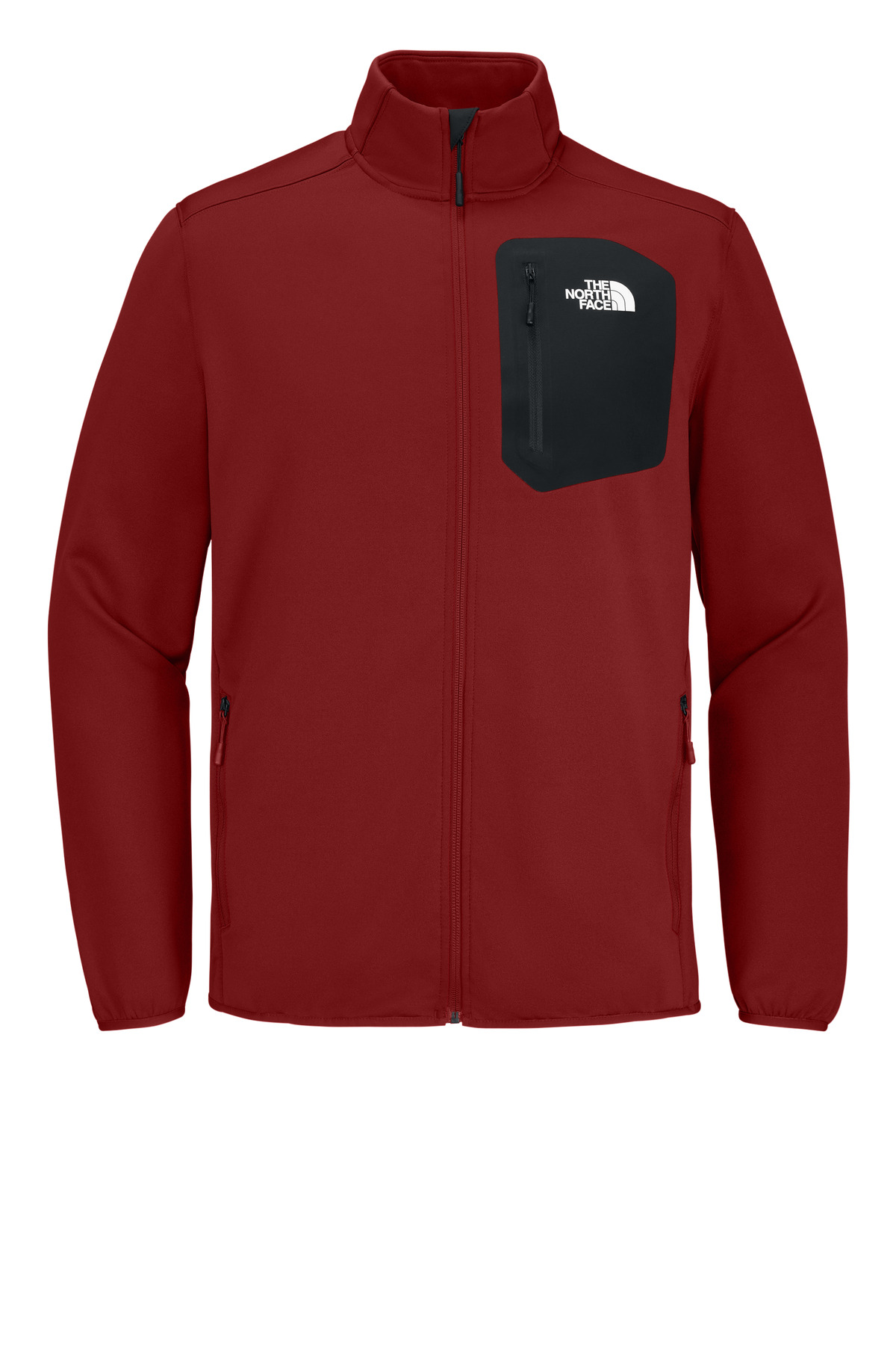 NF0A8FQN_cardinalred_form_front.jpg The North Face Dove Creek Full-Zip Fleece Jacket NF0A8FQN - Image 1