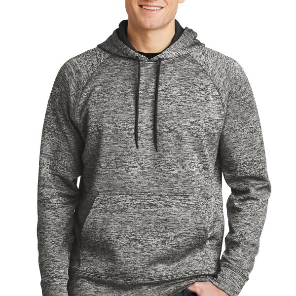 Sport-Tek PosiCharge Electric Heather Fleece Hooded Pullover