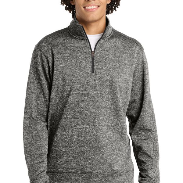 Sport-Tek PosiCharge Electric Heather Fleece 1/4-Zip Pullover