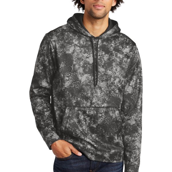 Sport-Tek Sport-Wick Mineral Freeze Fleece Hooded Pullover