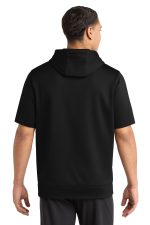 Sport-Tek Sport-Wick Fleece Short Sleeve Hooded Pullover - Image 2