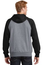Sport-Tek Raglan Colorblock Pullover Hooded Sweatshirt - Image 2