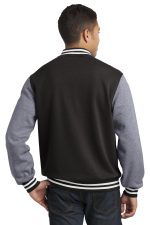 Sport-Tek Fleece Letterman Jacket - Image 2