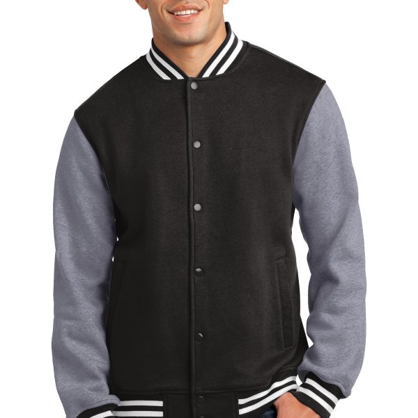 Sport-Tek Fleece Letterman Jacket