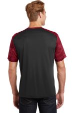 Sport-Tek CamoHex Colorblock Tee - Image 2