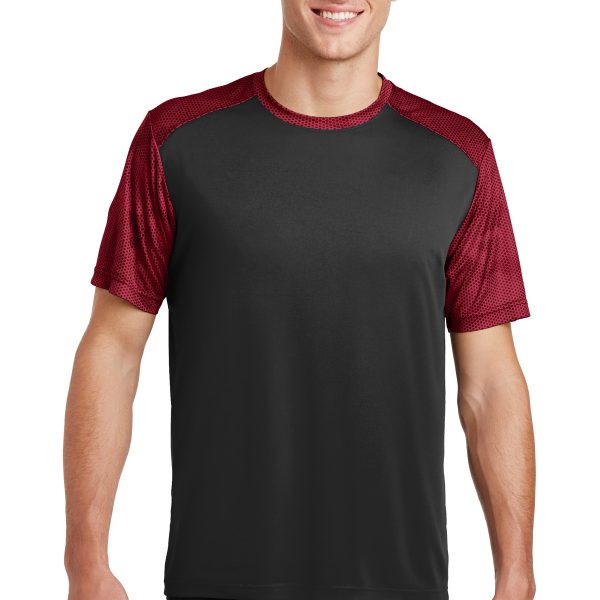 Sport-Tek CamoHex Colorblock Tee