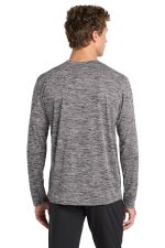 Sport-Tek PosiCharge Long Sleeve Electric Heather Tee - Image 2