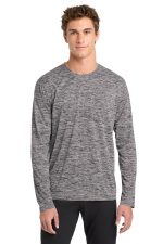 Sport-Tek PosiCharge Long Sleeve Electric Heather Tee