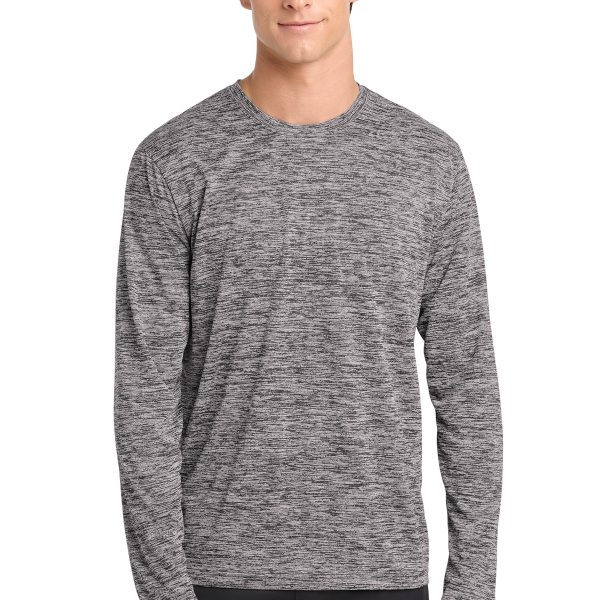 Sport-Tek PosiCharge Long Sleeve Electric Heather Tee