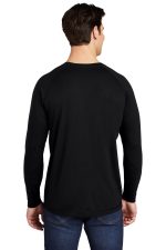 Sport-Tek PosiCharge Long Sleeve Tri-Blend Wicking Raglan Tee ST400LS - Image 2