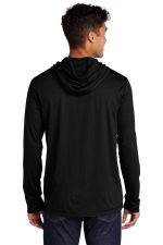 Sport-Tek PosiCharge Tri-Blend Wicking Long Sleeve Hoodie ST406 - Image 2