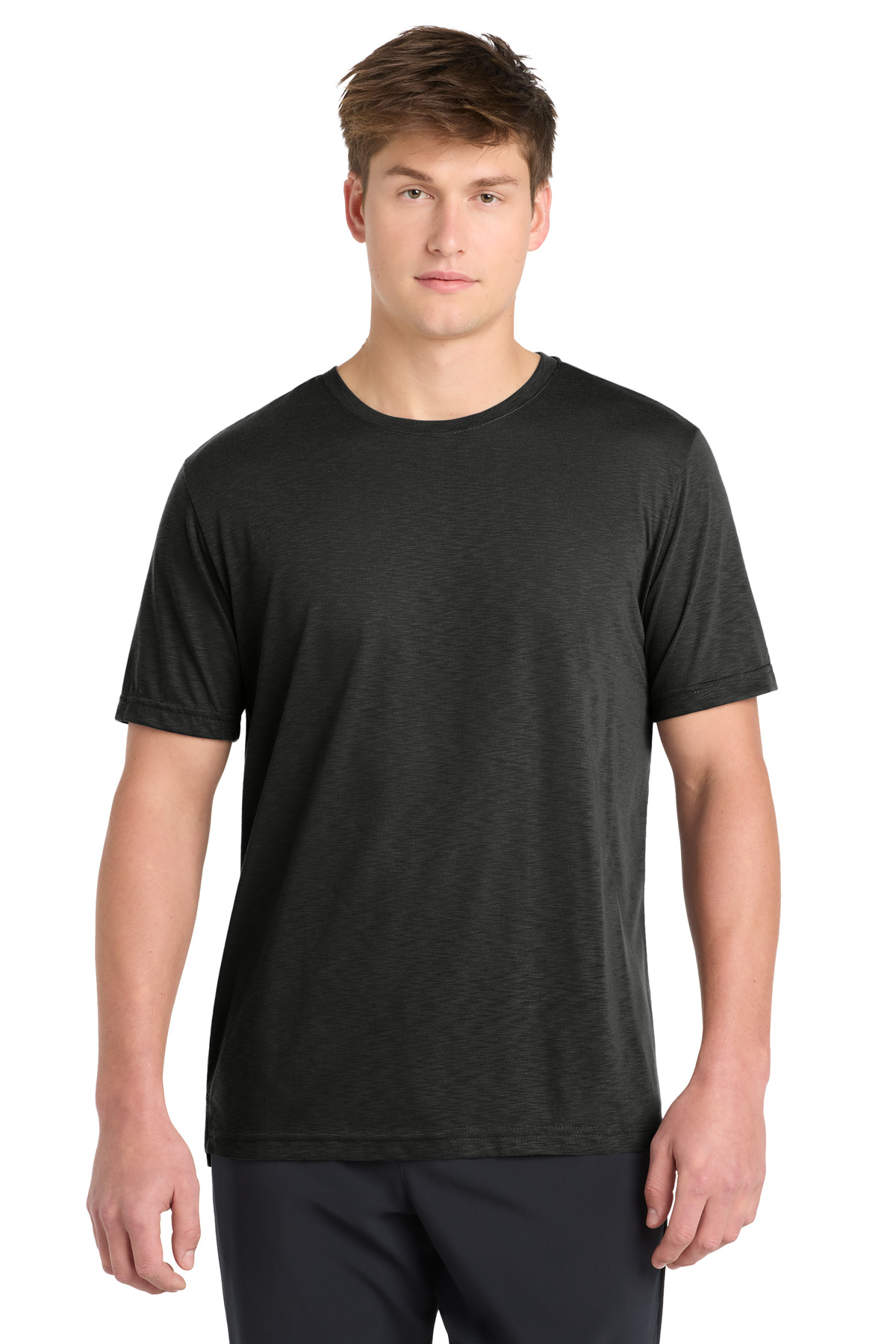 ST430_black_model_front.jpg Sport-Tek PosiCharge Strive Tee - Image 1