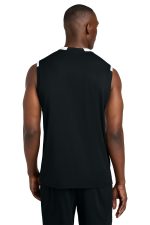 Sport-Tek Club Sleeveless V-Neck ST441 - Image 2