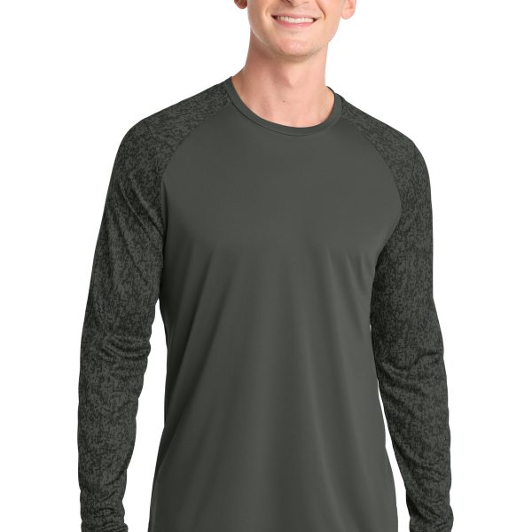 Sport-Tek Long Sleeve Digi Camo Tee
