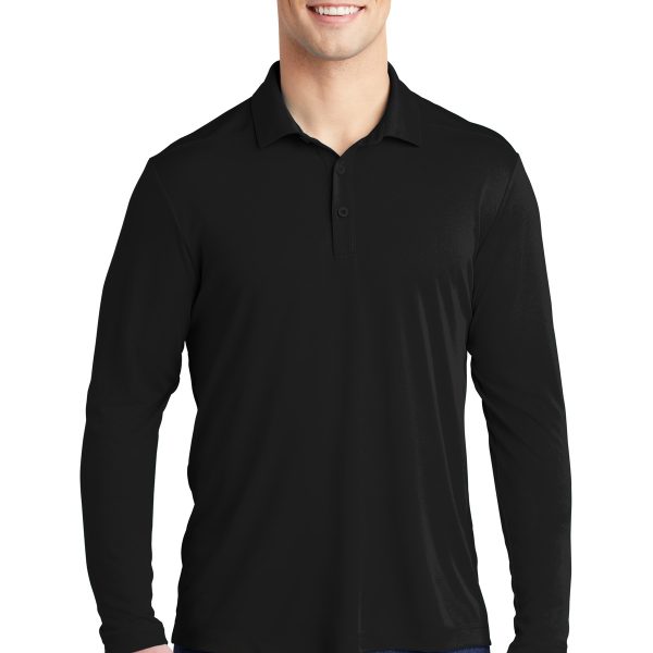 Sport-Tek Posi-UV Pro Long Sleeve Polo