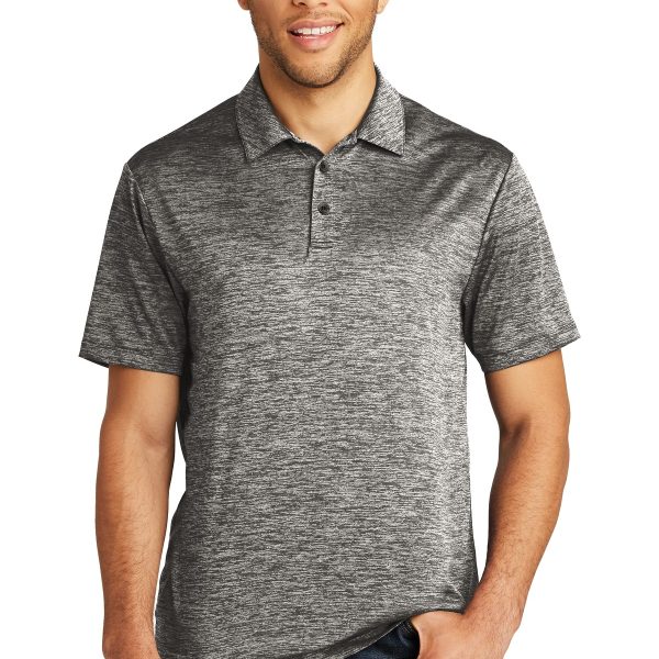 Sport-Tek PosiCharge Electric Heather Polo