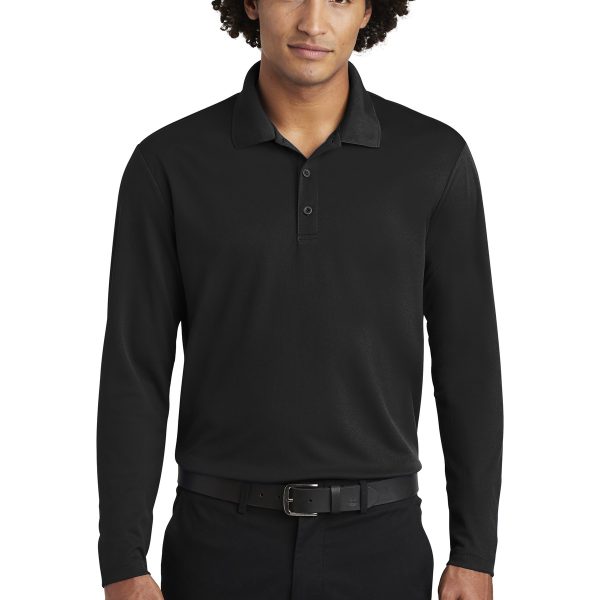 Sport-Tek PosiCharge RacerMesh Long Sleeve Polo