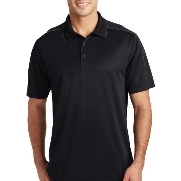 Sport-Tek Micropique Sport-Wick Piped Polo