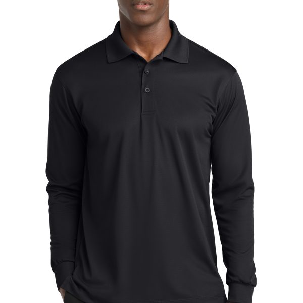 Sport-Tek Long Sleeve Micropique Sport-Wick Polo