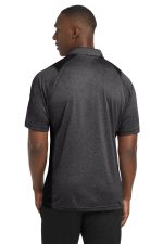 Sport-Tek Heather Colorblock Contender ™ Polo - Image 2