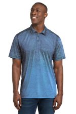 Sport-Tek Ombre Heather Polo
