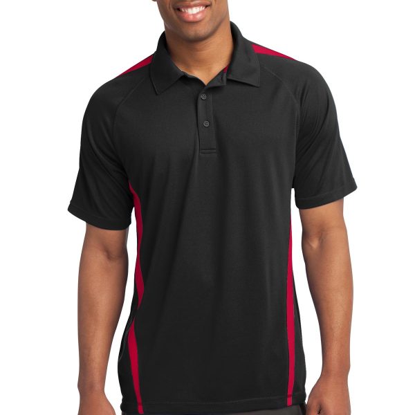 Sport-Tek PosiCharge Micro-Mesh Colorblock Polo