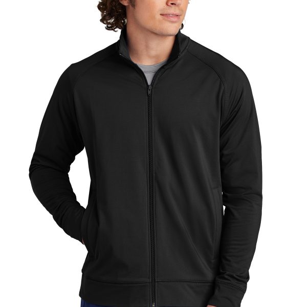 Sport-Tek Sport-Wick Stretch Full-Zip Cadet Jacket ST857