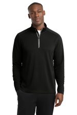 Sport-Tek Sport-Wick Textured 1/4-Zip Pullover