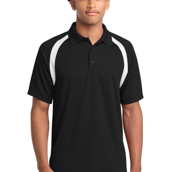 Sport-Tek Dry Zone Colorblock Raglan Polo