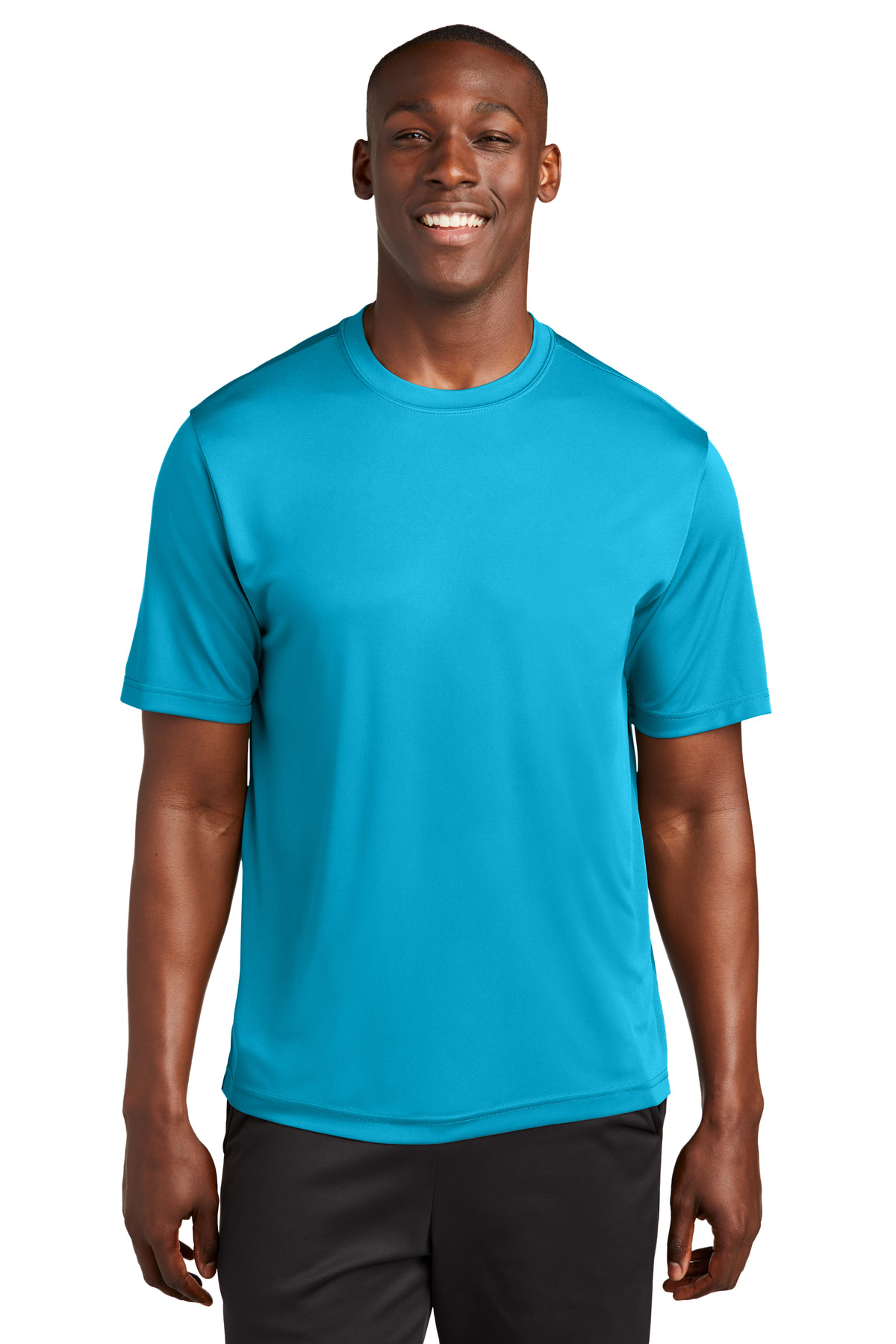 TST350_AtomicBlue_Model_Front.jpg Sport-Tek Tall PosiCharge Competitorâ„¢ Tee - Image 1