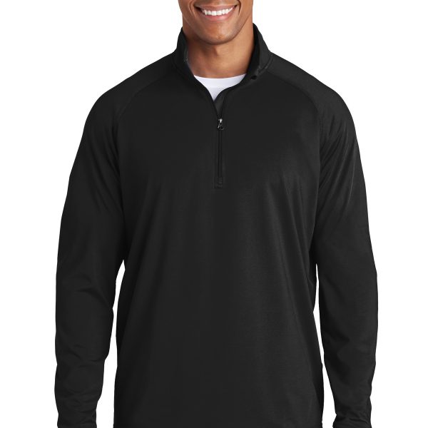 Sport-Tek Tall Sport-Wick Stretch 1/4-Zip Pullover