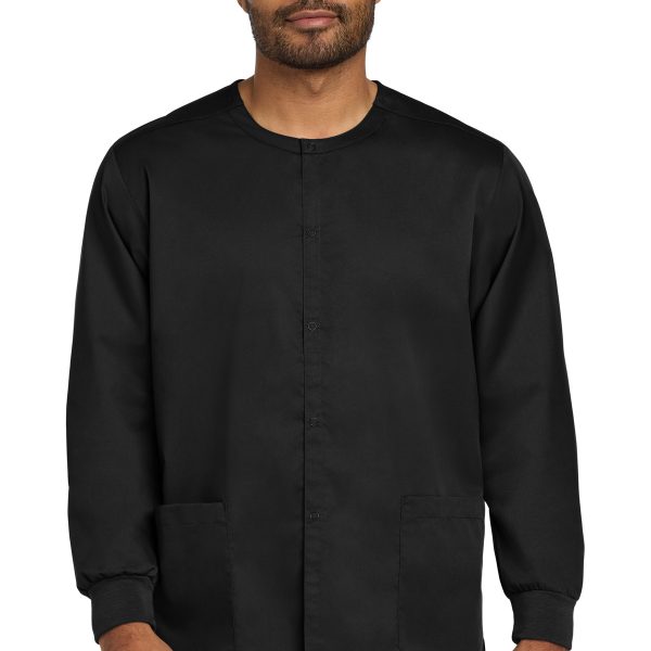 Wink Unisex WorkFlex Snap-Front Scrub Jacket WW3080