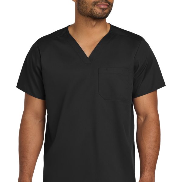 Wink Unisex WorkFlex Chest Pocket V-Neck Top WW3160