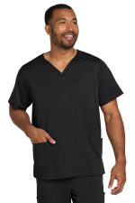 Wink Men's Premiere Flex ™ V-Neck Top WW5068