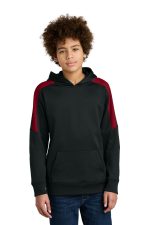 Sport-Tek Youth Sport-Wick Fleece United Pullover Hoodie YST255