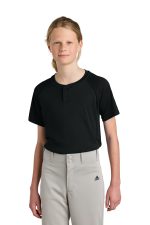 Sport-Tek Youth PosiCharge Competitor ™ 2-Button Henley YST359