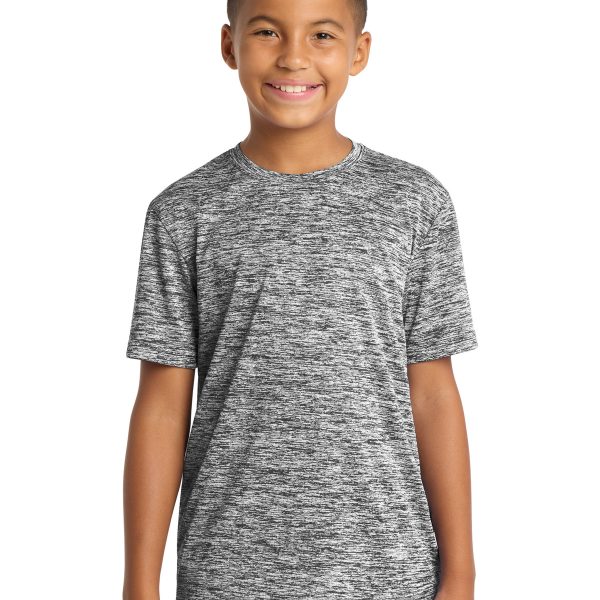 Sport-Tek Youth PosiCharge Electric Heather Tee