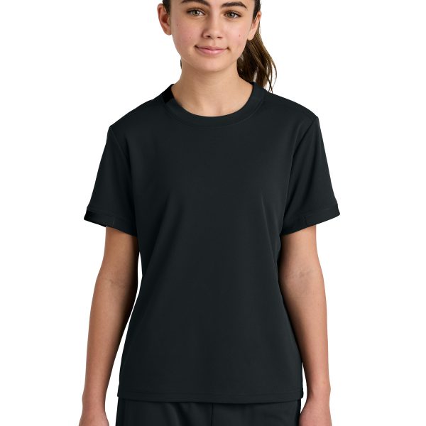 Sport-Tek Youth Club Short Sleeve Crew YST440