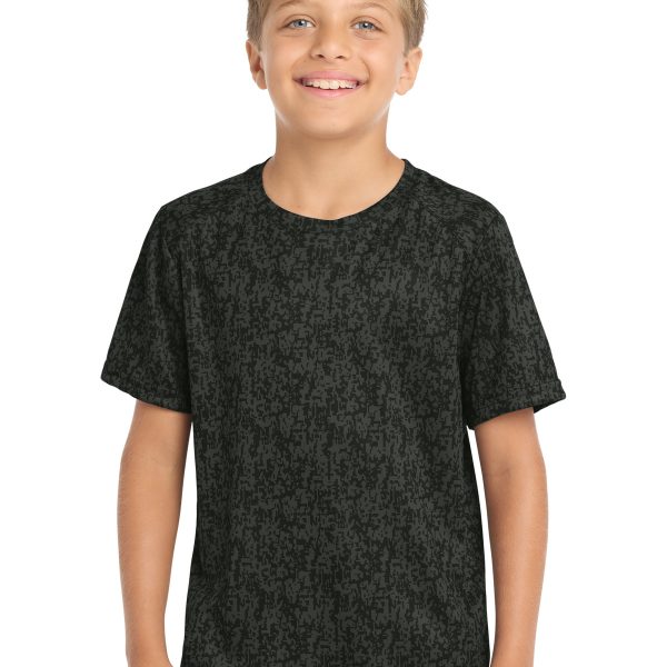 Sport-Tek Youth Digi Camo Tee