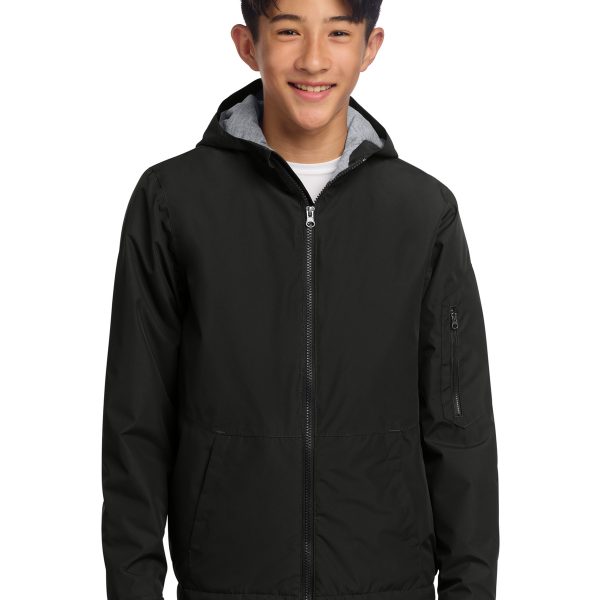 Sport-Tek Youth Waterproof Insulated Jacket YST56