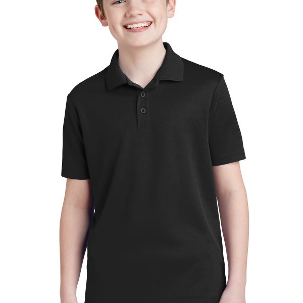 Sport-Tek Youth PosiCharge RacerMesh Polo